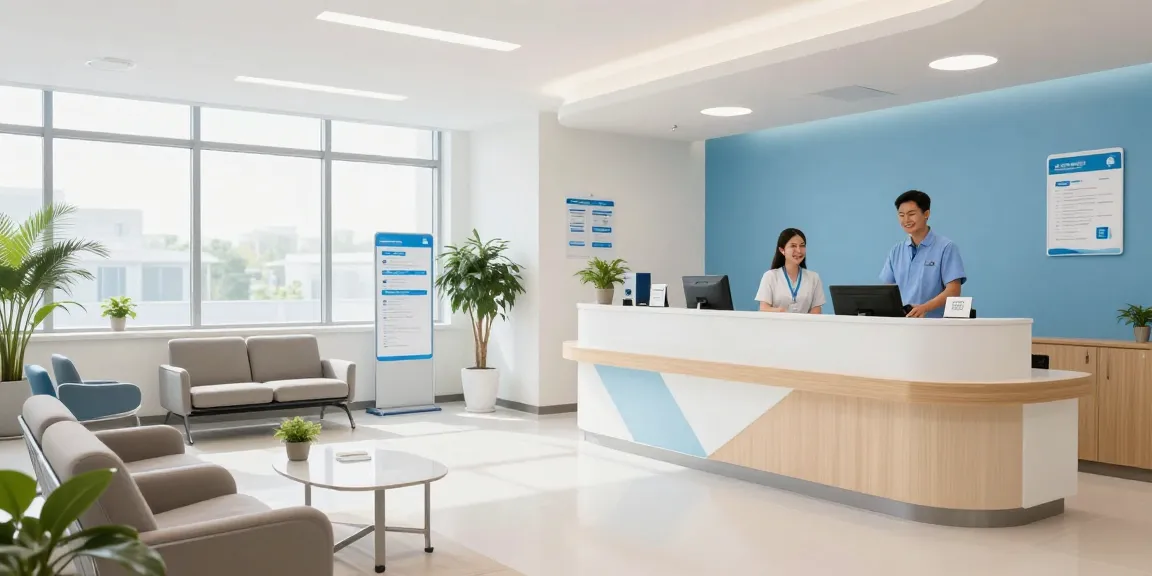 Deus Medical Shop offering professional medical services and patient care in a modern health clinic environment.
