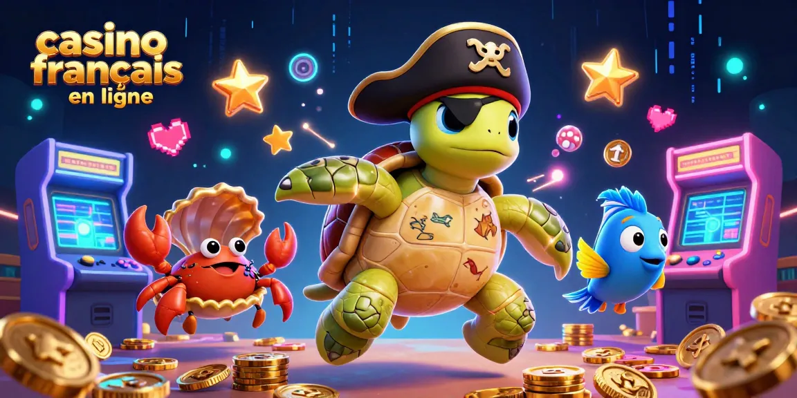 Célébrez l'excitation du casino français en ligne avec des personnages animés et des éléments de jeu captivants.