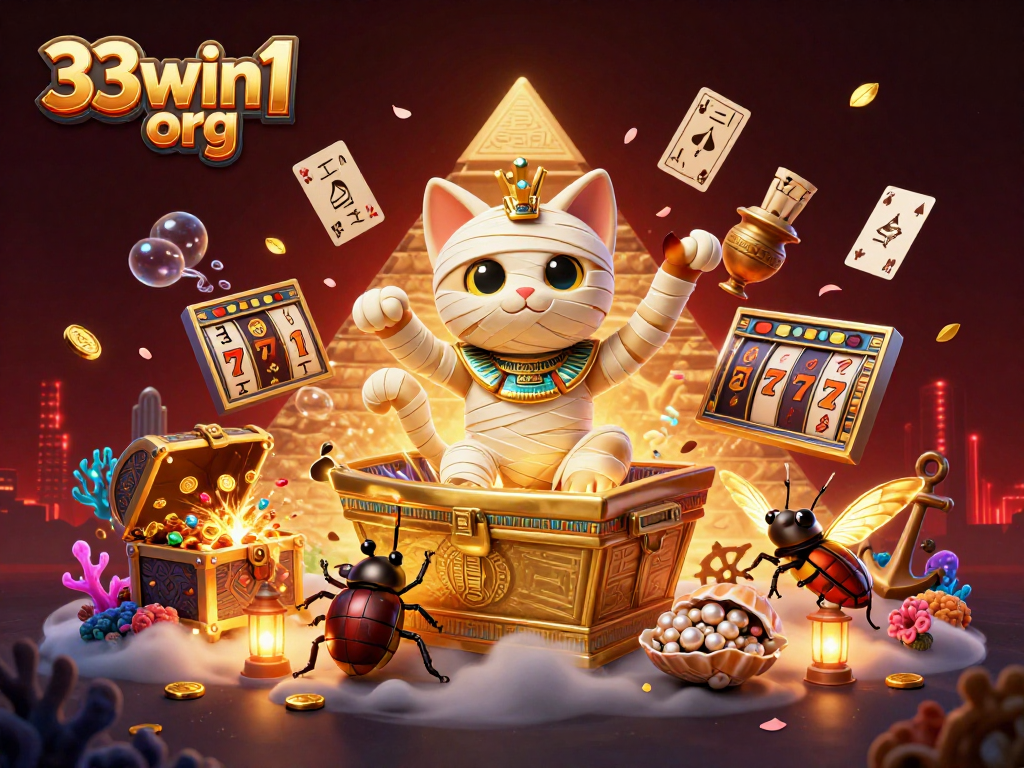 Win big with the enchanting 33win1 org Egyptian-themed pyramid casino adventure featuring thrilling slot machines and treasures.