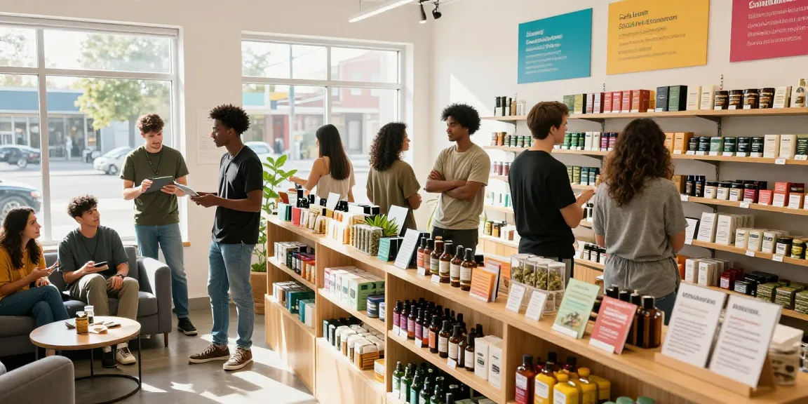 How Can I Buy Weed Online Legally In The USA? Best Guide to cannabis shopping with friends at a modern dispensary.