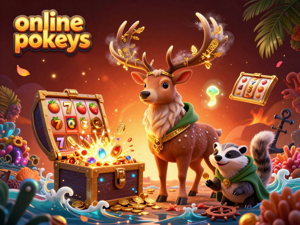 Play exciting online pokies with captivating characters and immersive casino elements.