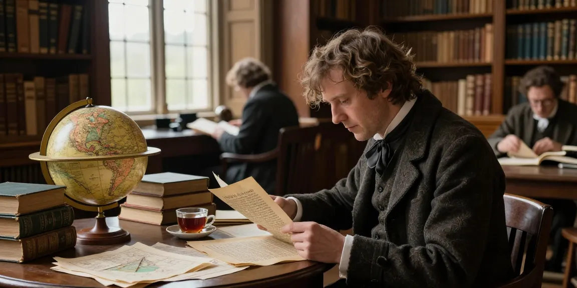 Explore historical insights about Tynte's Castle on https://tyntescastle.com in a cozy library setting.