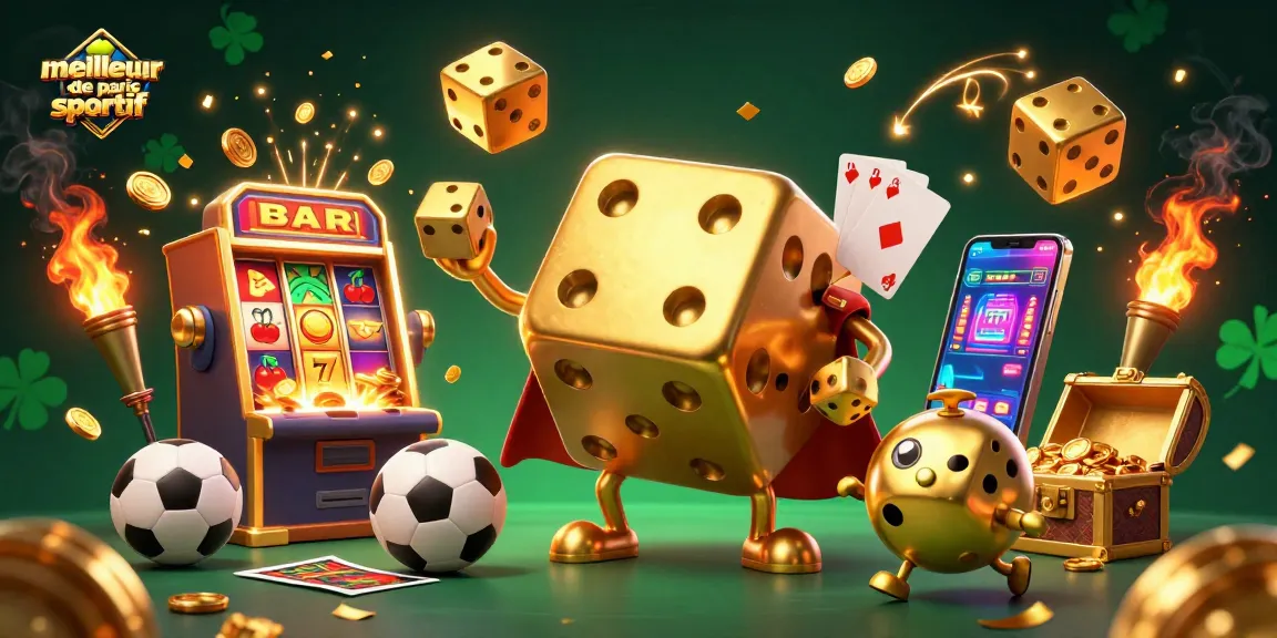 Parier sur le meilleur site de paris sportif tout en s'amusant avec des dés et des billets de paris.