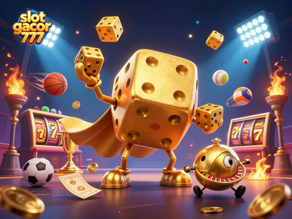 Experience the thrill of slot gacor 777 with vibrant elements of jackpot wins and dynamic casino excitement.
