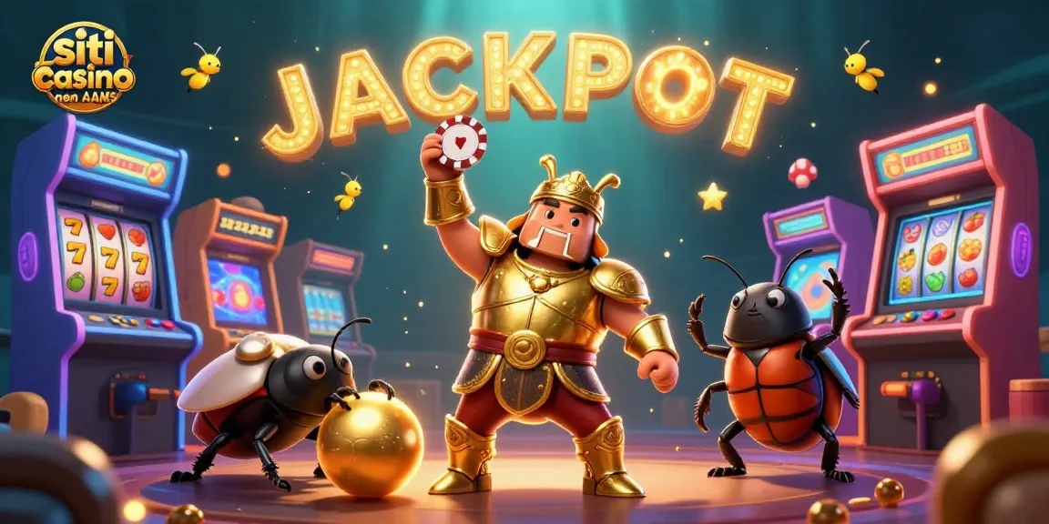 Giocare nei siti casino non AAMS con un super jackpot in fila per vincere!