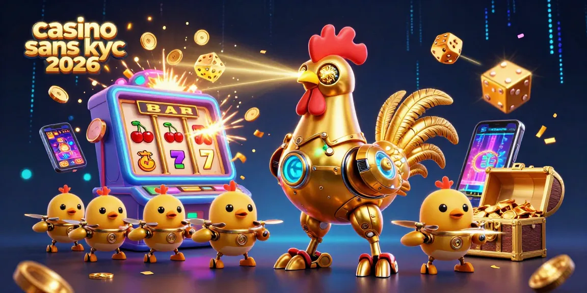 Jouez avec casino sans kyc 2026 dans un monde vibrant d'illustrations 3D captivantes.