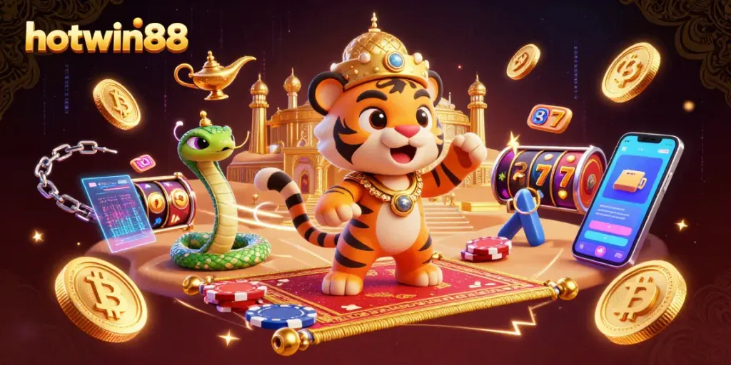 Enhance your winning chances at hotwin88 with vibrant slot reels and captivating casino elements.