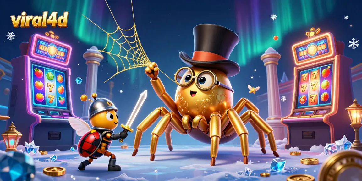 Menggenggam kemenangan di viral4d dengan tarantula emas bertopi dan seribu mikro-detail.