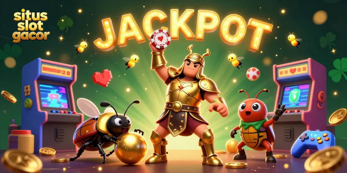 Menangkan jackpot di situs slot gacor dengan karakter lucu seperti kumbang hercules dan kumbang kotor yang menghibur.