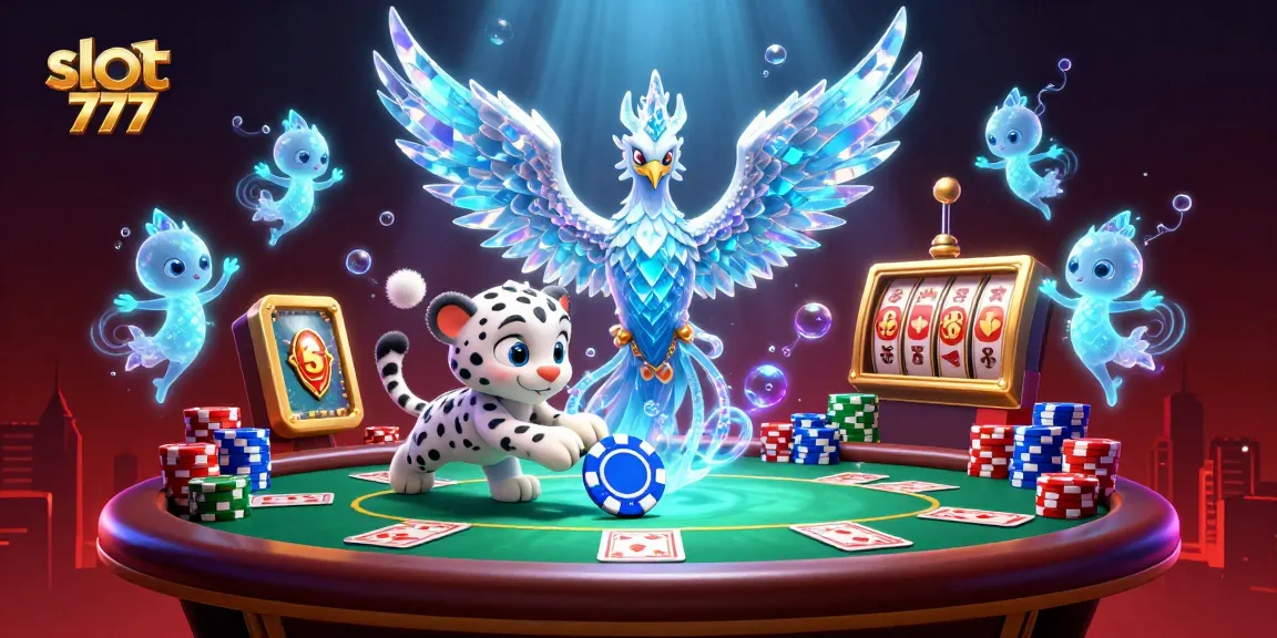 Experience thrilling action in slot 777 with a captivating scene filled with vibrant casino elements.