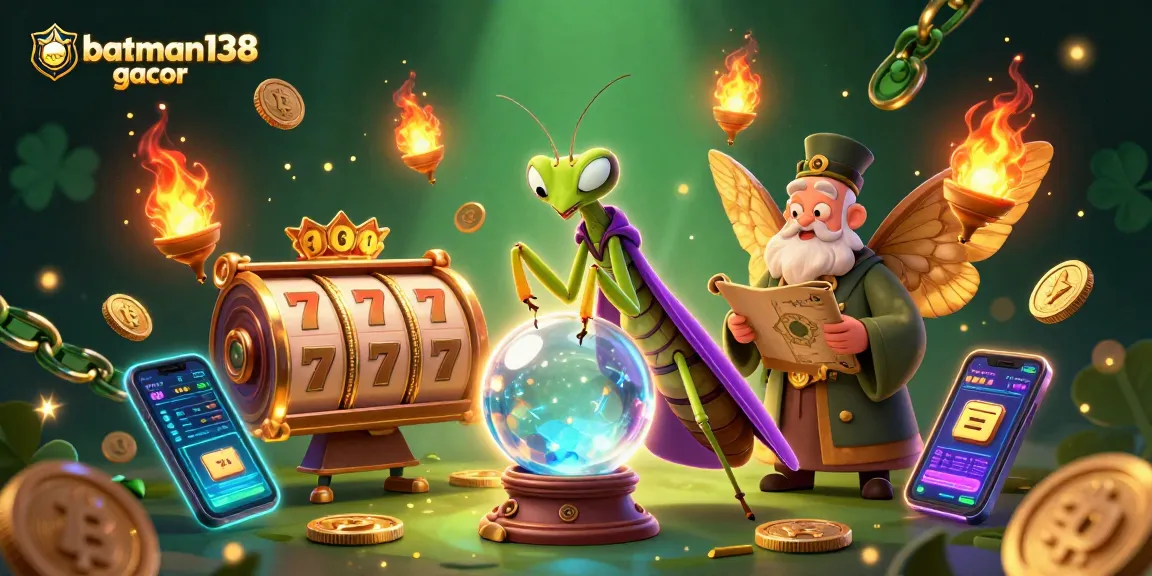 Experience exciting wins at batman138 gacor with vibrant slots and dynamic characters in a mystical casino.
